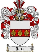 Jacka coat of arms family crest download