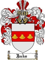 Jacks coat of arms family crest download