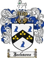 Jacksone coat of arms family crest download