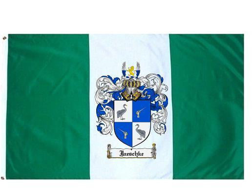 Jaeschke Coat of Arms Flag / Family Crest Flag – Family Crests
