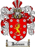 Jalonen coat of arms family crest download