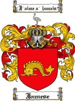 Jamesecrest coat of arms family crest download