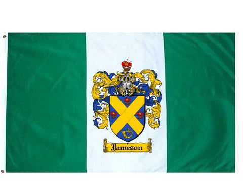 Jameson family crest coat of arms flag