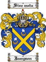 Jamyson coat of arms family crest download