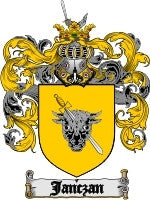 Janczan coat of arms family crest download