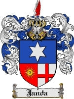 Janda coat of arms family crest download