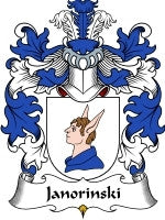 Janorinski coat of arms family crest download
