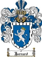 Jarrard coat of arms family crest download