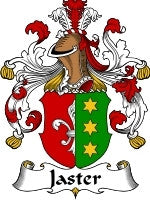 Jaster coat of arms family crest download