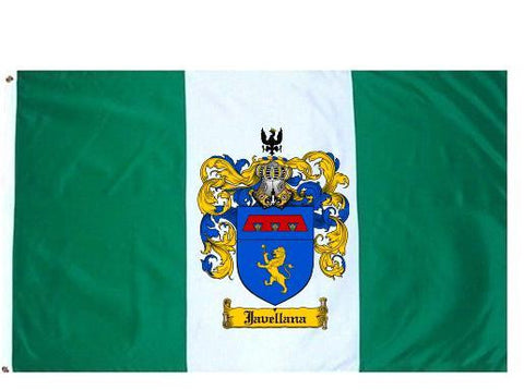 Javellana family crest coat of arms flag