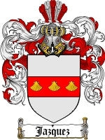 Jazquez coat of arms family crest download