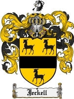 Jeckell coat of arms family crest download