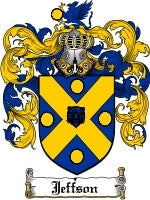 Jeffson coat of arms family crest download