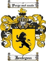 Jenkynn coat of arms family crest download