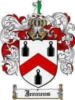 Jennens coat of arms family crest download