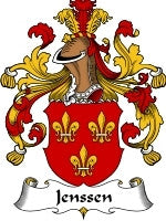 Jenssen coat of arms family crest download