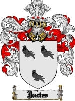 Jentes coat of arms family crest download