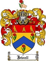 Jewall coat of arms family crest download