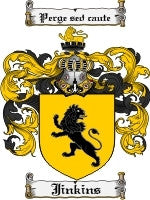 Jinkins coat of arms family crest download