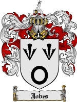 Jobes coat of arms family crest download