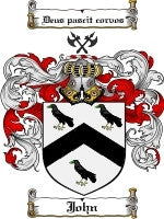 John coat of arms family crest download