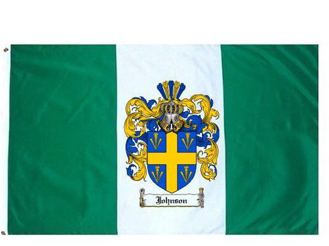 Johnson-crest family crest coat of arms flag