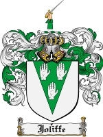 Joliffe coat of arms family crest download