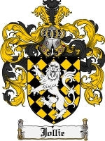 Jollie coat of arms family crest download