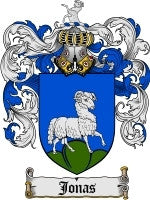 Jonas coat of arms family crest download