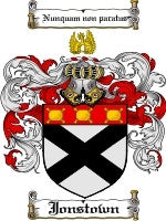 Jonstown coat of arms family crest download