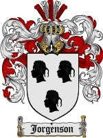 Jorgenson coat of arms family crest download