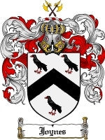 Joynes coat of arms family crest download