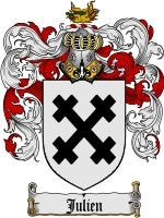 Julien coat of arms family crest download