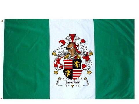 Juncker family crest coat of arms flag