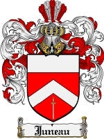 Juneau coat of arms family crest download