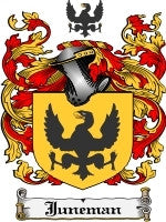 Juneman coat of arms family crest download