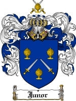 Junor coat of arms family crest download