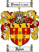 Jyles coat of arms family crest download