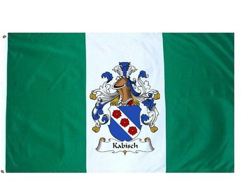 Kabisch family crest coat of arms flag