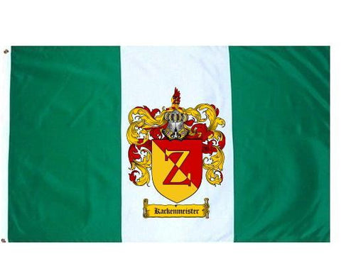 Kackmeister family crest coat of arms flag