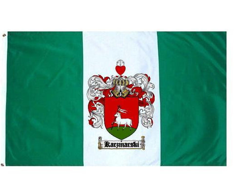 Kaczmarski family crest coat of arms flag