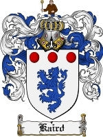 Kaird coat of arms family crest download