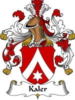 Kaler coat of arms family crest download