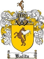 Kalitz coat of arms family crest download