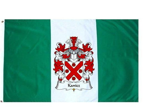 Kanicz family crest coat of arms flag