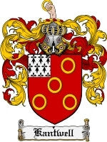 Kantwell coat of arms family crest download
