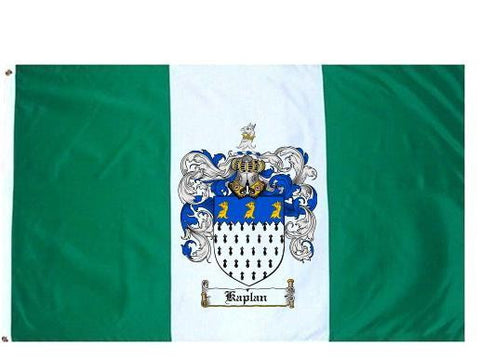 Kaplan family crest coat of arms flag
