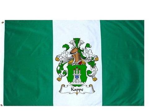 Kappe family crest coat of arms flag