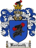 Karwath coat of arms family crest download