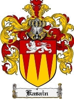 Kasain coat of arms family crest download